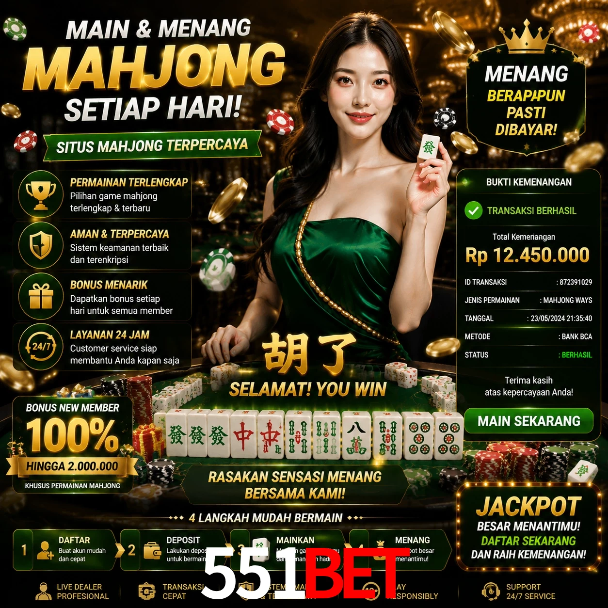 Ganhar e sacar na 551bet